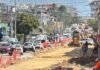 Caos vial y económico en avenida Ejido por retraso de obras