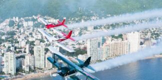 Se afinan detalles para el Acapulco Airshow 2025 en la Bahía de Santa Lucía