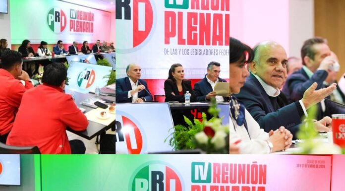 Inauguran Alejandro Moreno, Manuel Añorve y Rubén Moreira la IV Reunión Plenaria de Legisladores del PRI