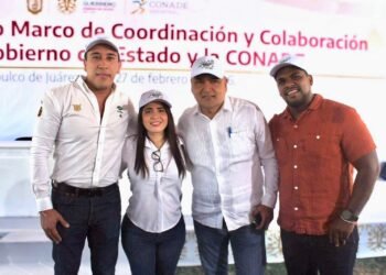 Yoloczin Domínguez respalda alianza Guerrero–CONADE y destaca impulso histórico al deporte en Acapulco