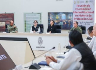 Evelyn Salgado y Laura Velázquez refuerzan rutas de acción de Protección Civil y Gestión de Riesgos en Guerrero