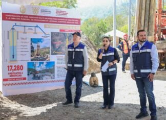 Supervisa Evelyn Salgado construcción de pozo profundo para ampliar abasto de agua en Chilpancingo