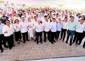 Celebran priistas en Iguala el Aniversario 97° del PRI; reconoce Añorve liderazgo de David Gama