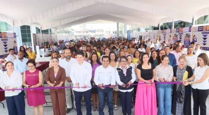 Se realiza la Feria Nacional de Empleo Acapulco, en el marco del Día Internacional de la Mujer