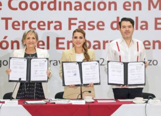 Evelyn Salgado refuerza estrategia contra embarazo adolescente; priorizan derechos infantiles sobre usos y costumbres