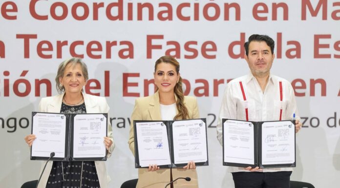 Evelyn Salgado refuerza estrategia contra embarazo adolescente; priorizan derechos infantiles sobre usos y costumbres