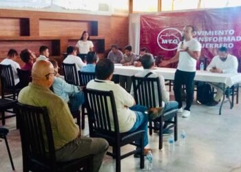 En Acapulco, militantes de Morena destacan a Yoloczin Domínguez por su trayectoria y trabajo territorial