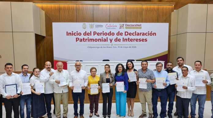 Evelyn Salgado llama a servidores públicos de Guerrero a cumplir con su declaración patrimonial