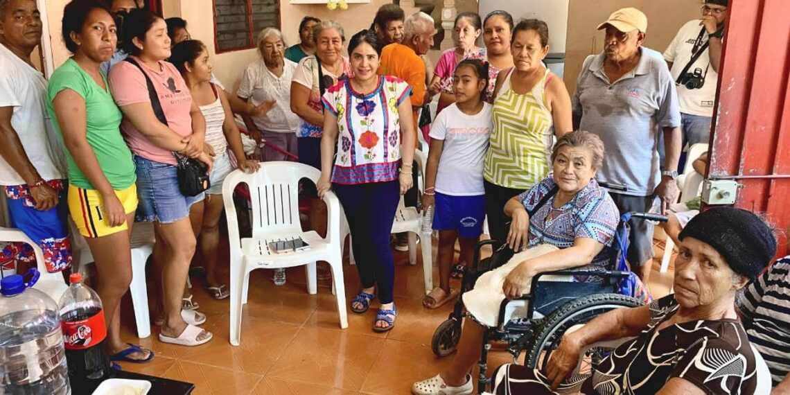Yoloczin Domínguez avanza en territorio y suma respaldo en colonias y comunidades de Acapulco