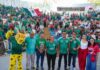 Vive Acapulco la pasión del fútbol internacional desde el Parque Papagayo