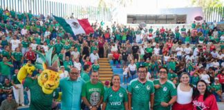 Vive Acapulco la pasión del fútbol internacional desde el Parque Papagayo