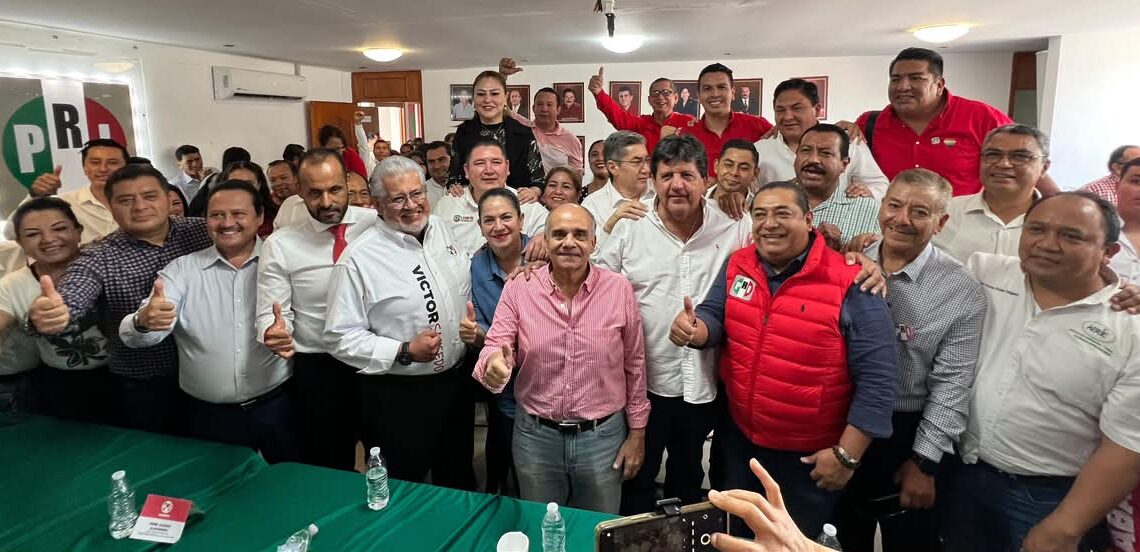 Asiste Manuel Añorve a la presentación del Delegado del CEN en Guerrero, Víctor Saucedo