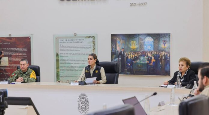 Evelyn Salgado mantiene vigilancia permanente a las condiciones de lluvias en Guerrero