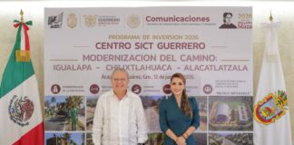 Gestión de Evelyn Salgado logra inversión histórica superior a los 5 mil 500 mdp en carreteras y obras estratégicas para Guerrero