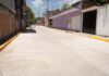 Cumple el alcalde Erik Catalán compromisos con la entrega de un parque rehabilitado y calles pavimentadas en colonias