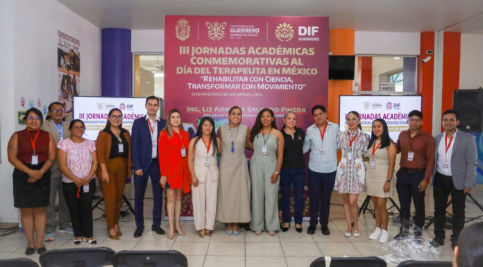 El DIF Guerrero fortalece la capacitación y profesionalización de las y los fisioterapeutas
