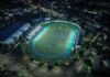 Inaugura el alcalde Erik Catalán nuevo alumbrado led en el estadio de futbol de Iguala