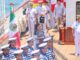 Evelyn Salgado acompaña al zarpe del Buque Escuela Cuauhtémoc en Acapulco