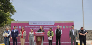 Evelyn Salgado participa en Mesa de Coordinación Interinstitucional por la Paz y Seguridad en el Estado de México