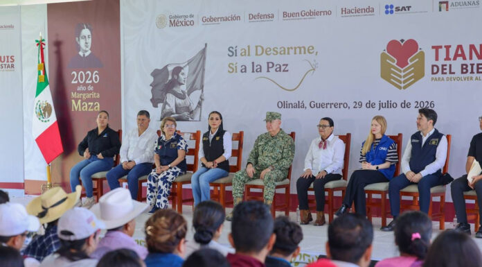 La paz y la transformación se construye atendiendo las causas y llevando bienestar a las comunidades: Evelyn Salgado