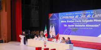 La Preparatoria 1 de la UAGro celebra la graduación con Evelyn Salgado como Madrina de Generación 2023-2026