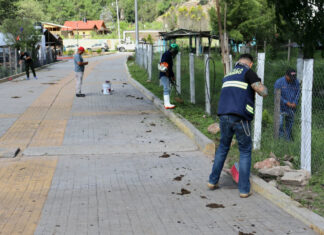 SEMAREN impulsa Jornada Comunitaria “Transformando Guerrero” en Xocomanatlán para mejorar espacios públicos