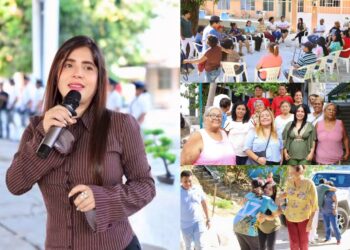Yoloczin Domínguez pisa fuerte en las colonias; fortalece su ruta rumbo a Acapulco
