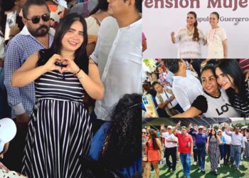 Yoloczin Domínguez acompaña a Claudia Sheinbaum en Acapulco y refrenda respaldo a las mujeres