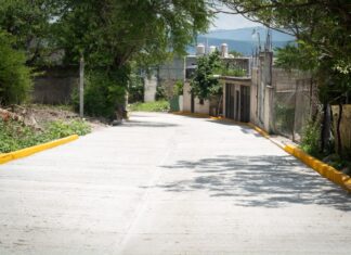Tras años de espera, hace realidad el alcalde Erik Catalán la pavimentación de calles en las colonias «El Pedregal» y «19 de Enero»
