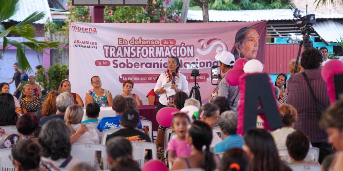 Respalda Ciudad Renacimiento a Abelina López para coordinar Morena en Guerrero