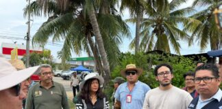 Se suma Leticia Lozano al saneamiento del Sistema Lagunar Mitla-Coyuca