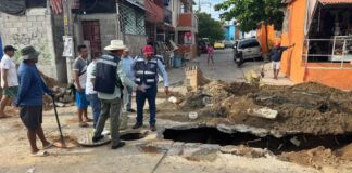 Atiende Capama puntos críticos de la red sanitaria en la zona Diamante