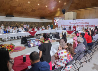 Evelyn Salgado toma protesta a la gobernadora Infantil 2026 y promueve la defensa de los derechos de las infancias