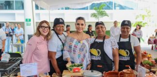Evelyn Salgado reconoce el trabajo y herencia de las y los cocineros tradicionales