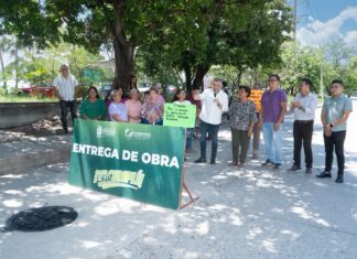 Con obras de drenaje sanitario, cumple el alcalde Erik Catalán compromisos con las colonias Infonavit y Familiar