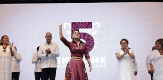 Evelyn Salgado rinde cuentas al pueblo de Guerrero con avances en la transformación del estado