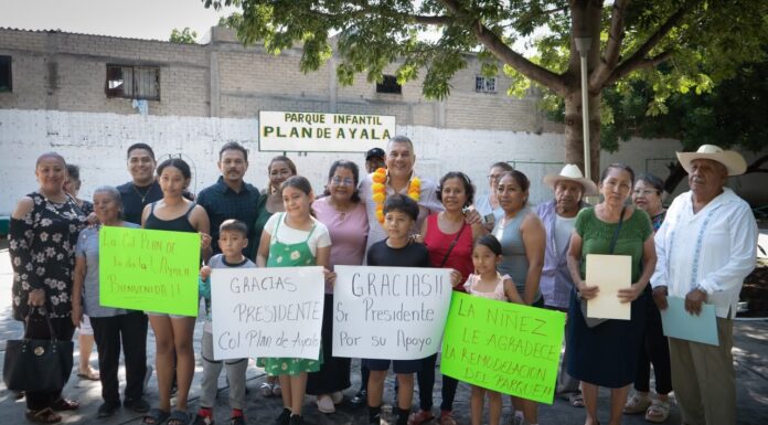 Entrega el alcalde rehabilitación de dos parques y suman más de 80 espacios públicos recuperados en Iguala