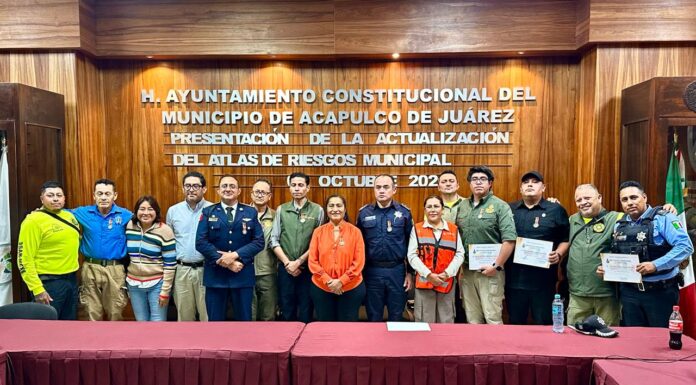 Prioriza Abelina López la prevención de riesgos ante desastres en Acapulco