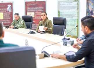 Evelyn Salgado revisa el operativo de seguridad por el Día de Muertos en Guerrero